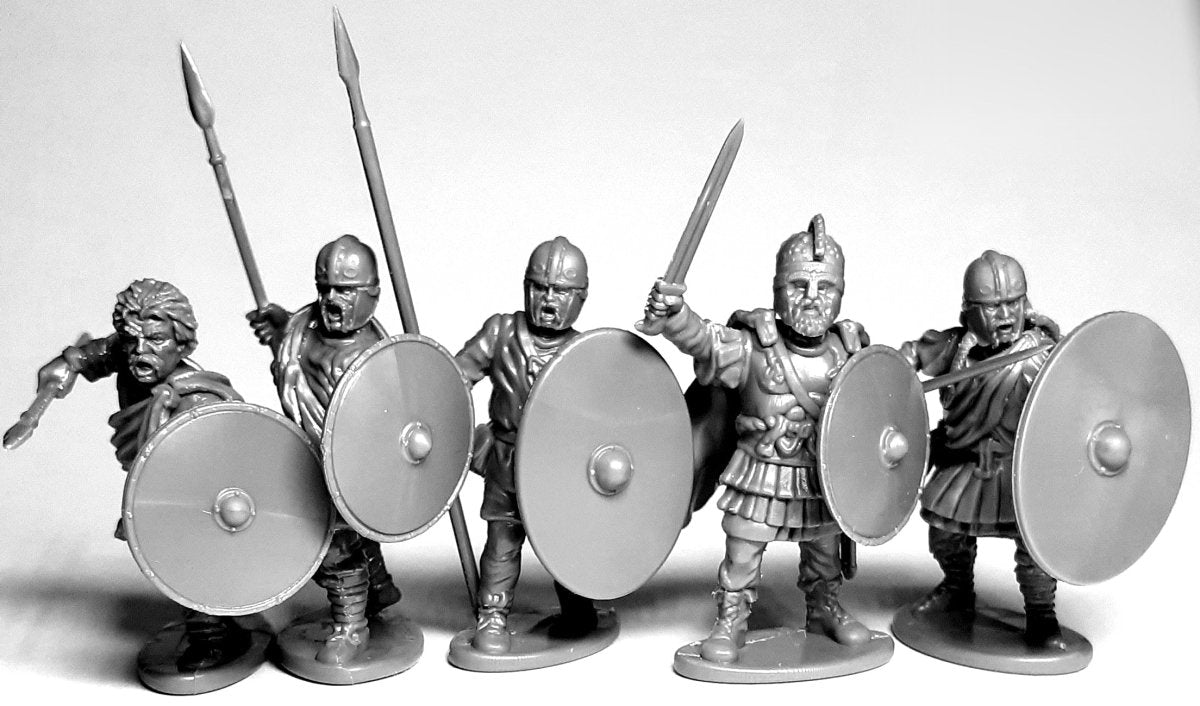 Late Roman Unarmoured Infantry - Fog of Wargames -