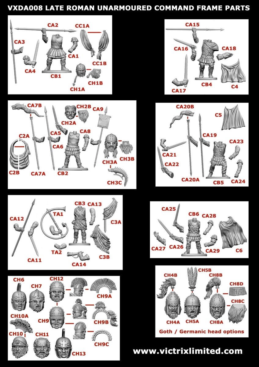 Late Roman Unarmoured Infantry - Fog of Wargames -
