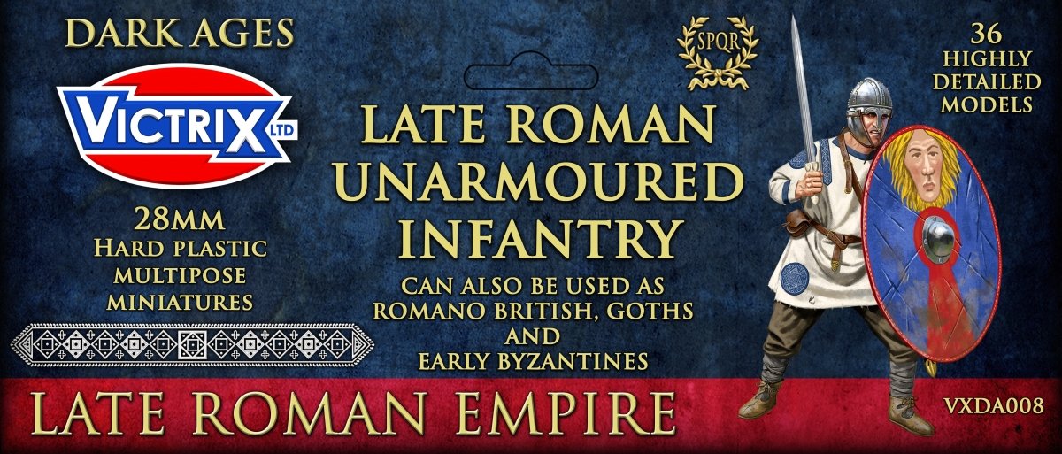 Late Roman Unarmoured Infantry - Fog of Wargames -