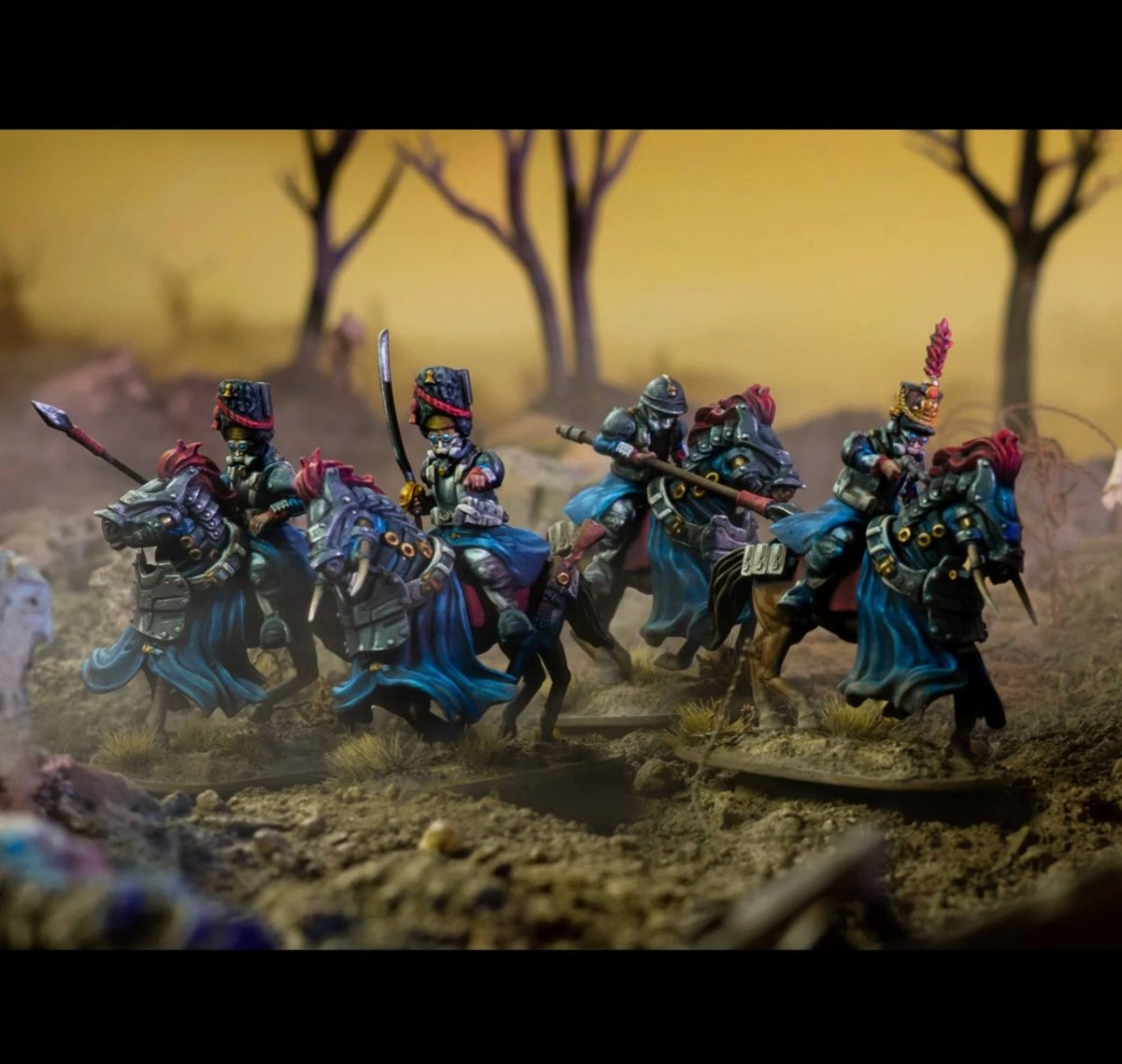 Les Grognards Cavalry - Fog of Wargames -