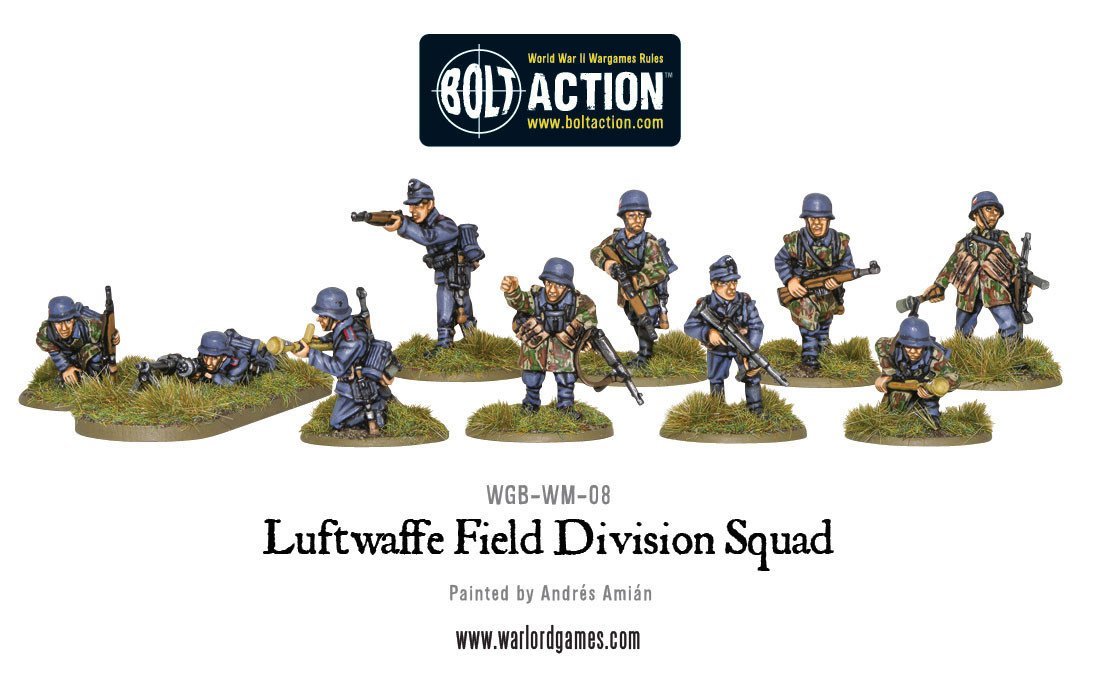 Luftwaffe Field Division Squad - Fog of Wargames - 5.06E+12