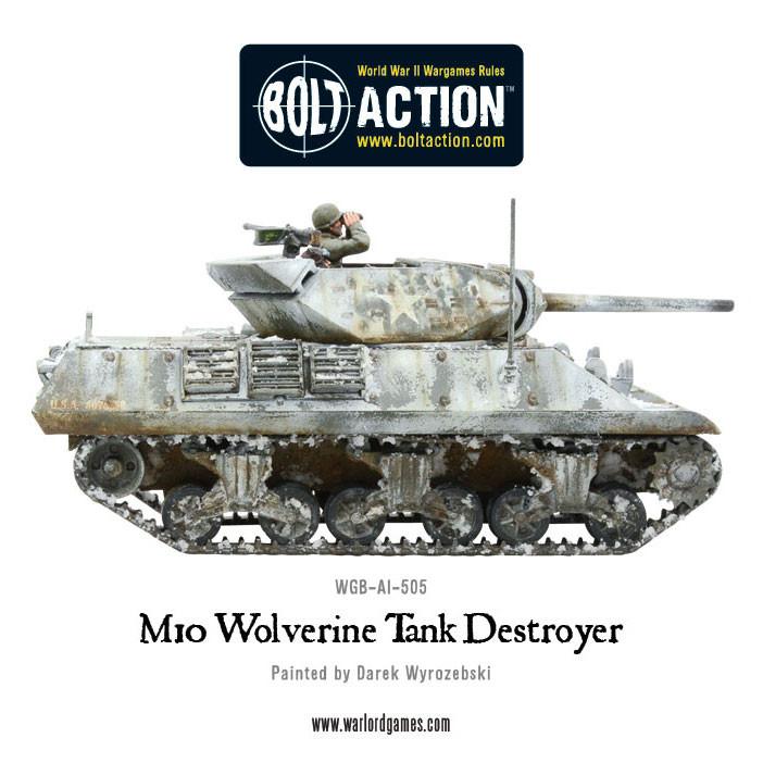 M10 Tank Destroyer/Wolverine (Plastic Box) - Fog of Wargames - 5.06E+12