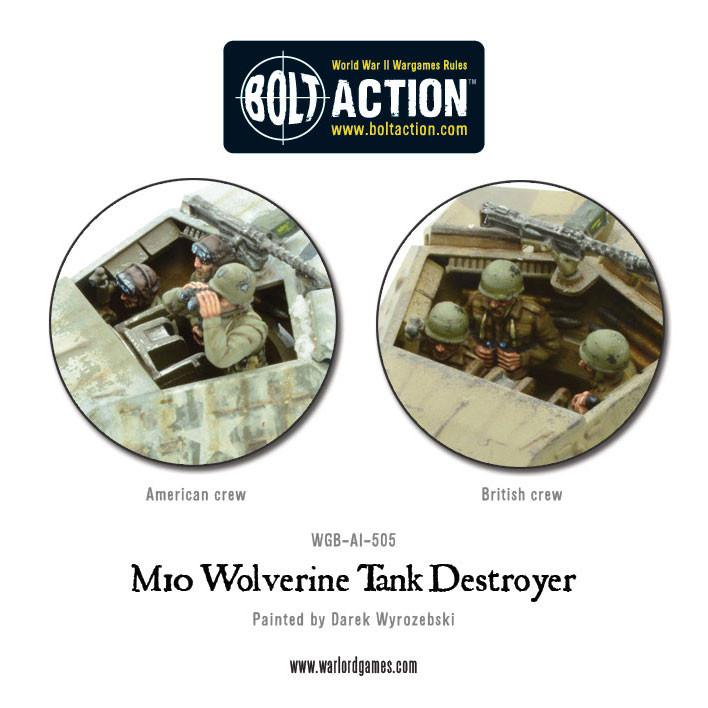 M10 Tank Destroyer/Wolverine (Plastic Box) - Fog of Wargames - 5.06E+12