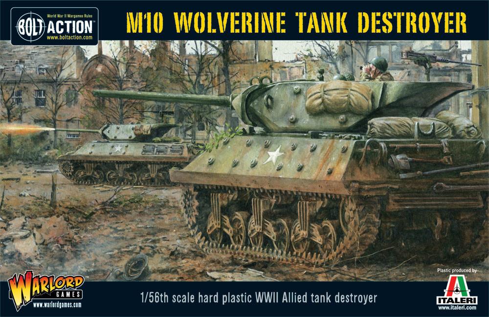 M10 Tank Destroyer/Wolverine (Plastic Box) - Fog of Wargames - 5.06E+12
