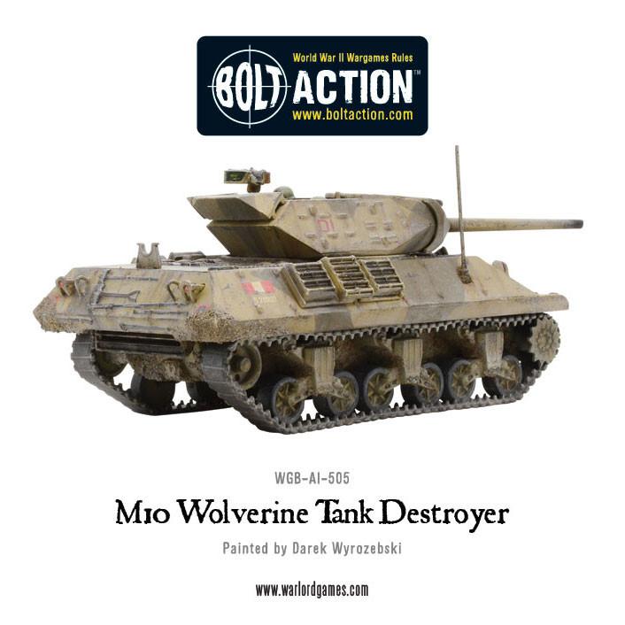 M10 Tank Destroyer/Wolverine (Plastic Box) - Fog of Wargames - 5.06E+12