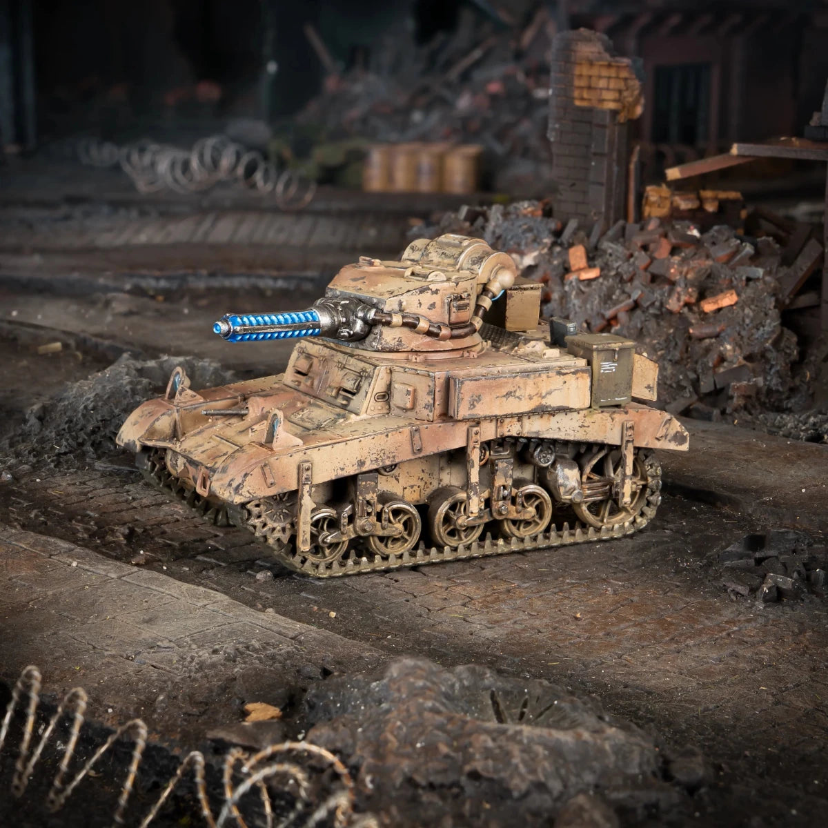 M5A2(T) Stuart Light Tank - Fog of Wargames -