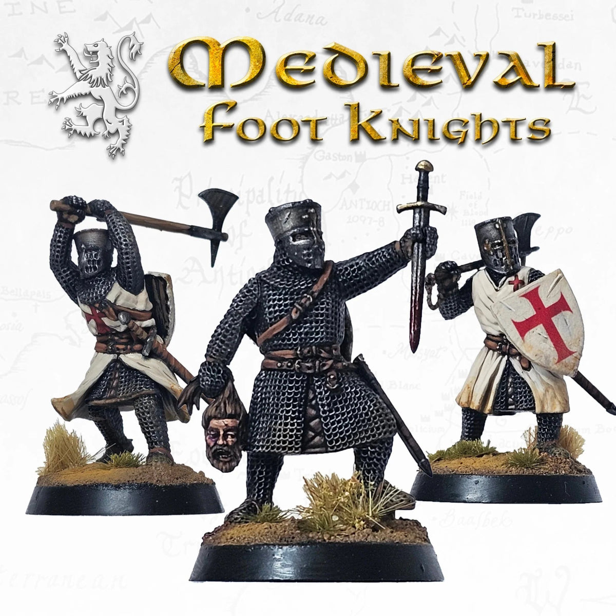 Medieval Foot Knights - Fog of Wargames -