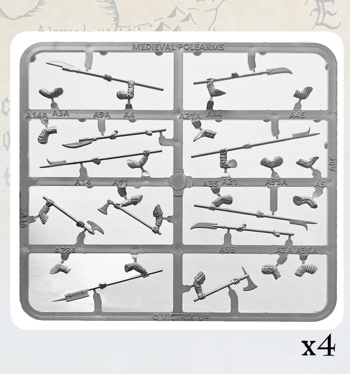 Medieval Foot Sergeants - Fog of Wargames -