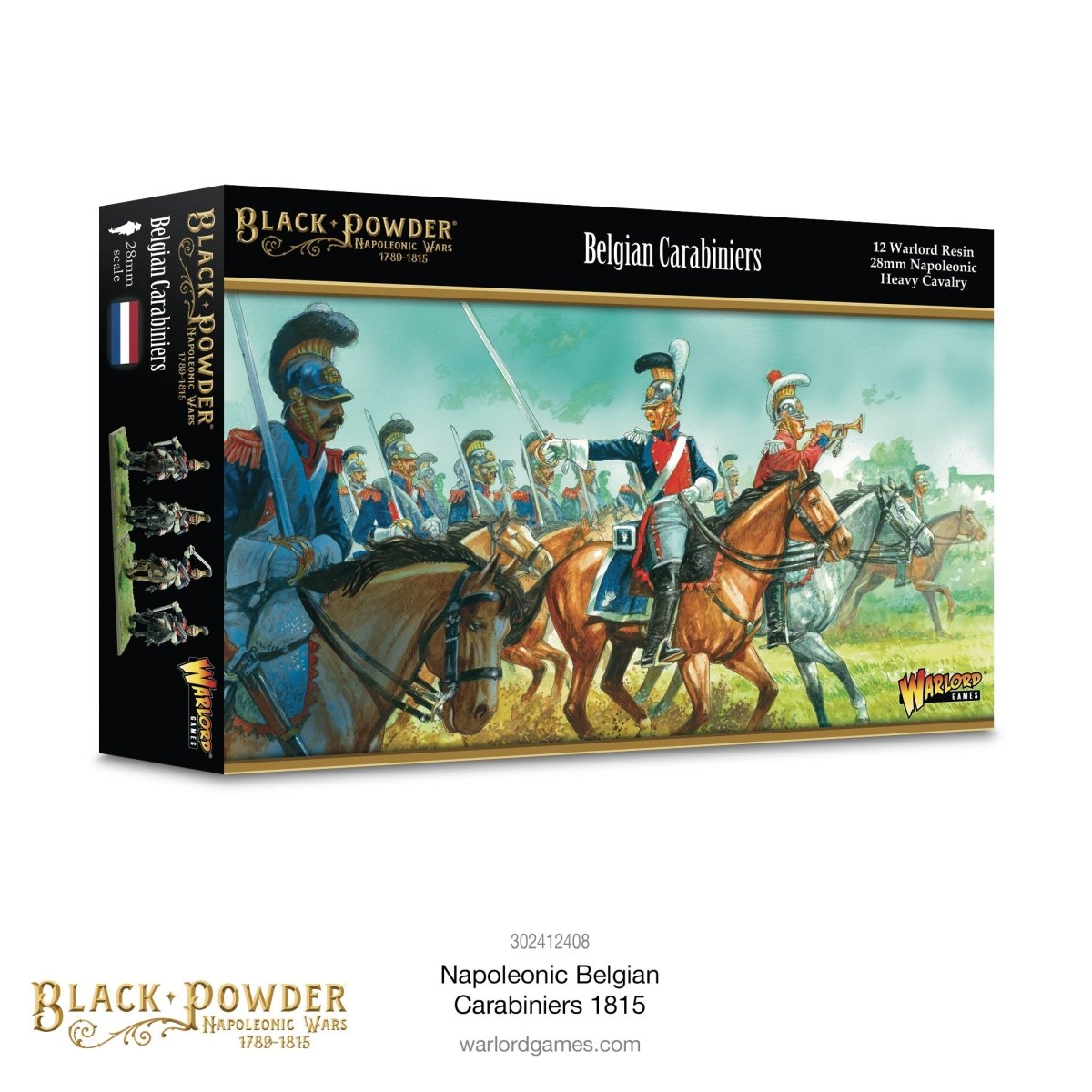 Napoleonic Belgian Carabiniers 1815 - Fog of Wargames - 5.06E+12