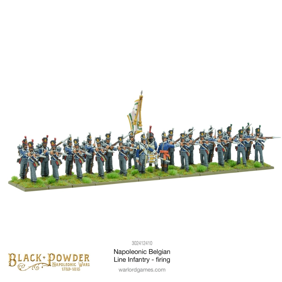 Napoleonic Belgian Line Infantry firing - Fog of Wargames - 5.06E+12