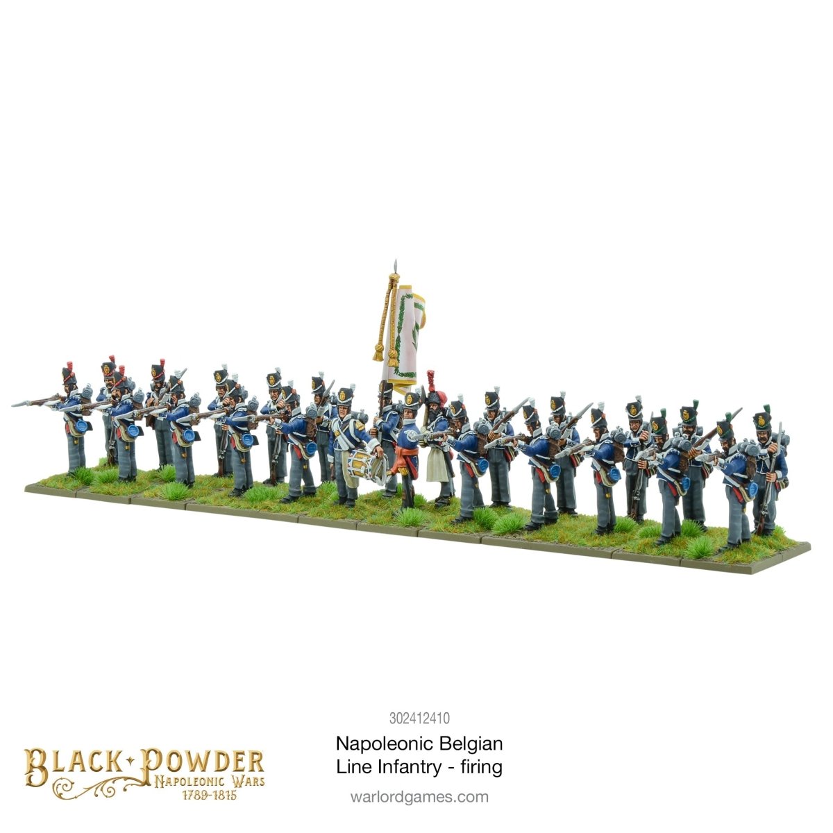 Napoleonic Belgian Line Infantry firing - Fog of Wargames - 5.06E+12