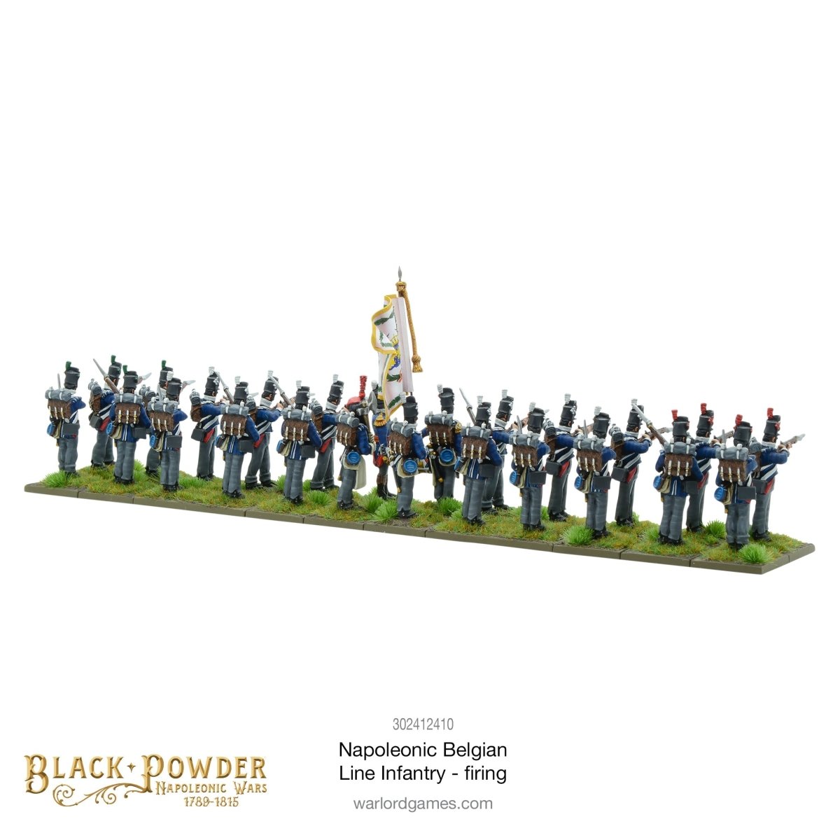 Napoleonic Belgian Line Infantry firing - Fog of Wargames - 5.06E+12