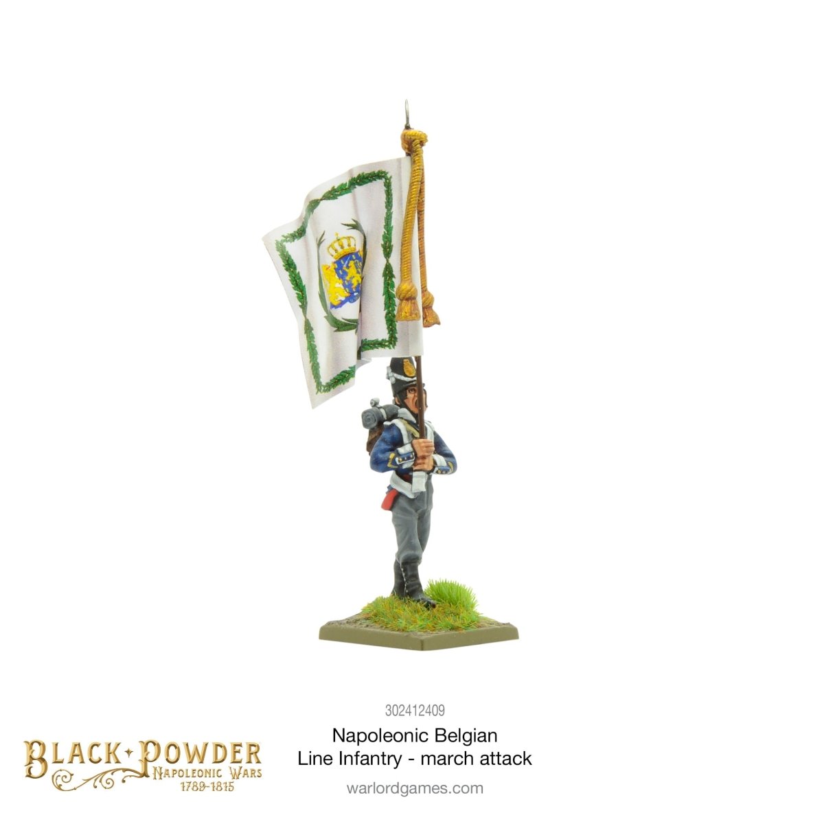 Napoleonic Belgian Line Infantry march attack - Fog of Wargames - 5.06E+12