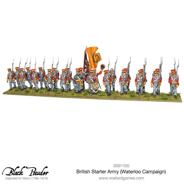 Napoleonic British starter army (Waterloo campaign) - Fog of Wargames - 5060393700005