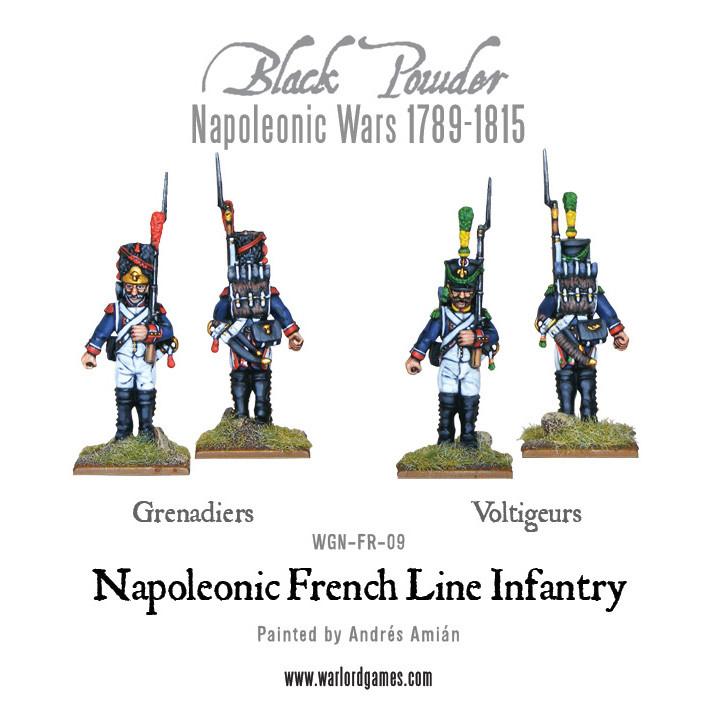 Napoleonic French Line Infantry - Fog of Wargames - 5060393700432