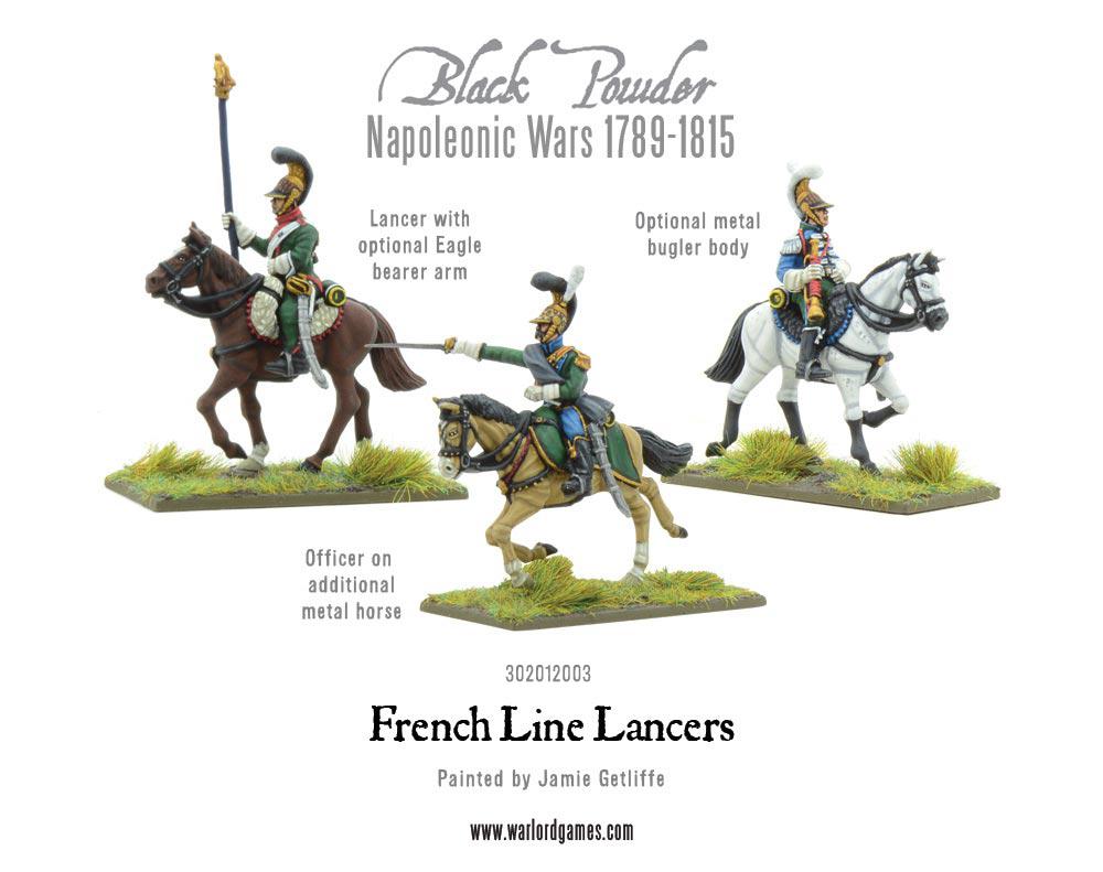 Napoleonic French Line Lancers - Fog of Wargames - 5060393702559