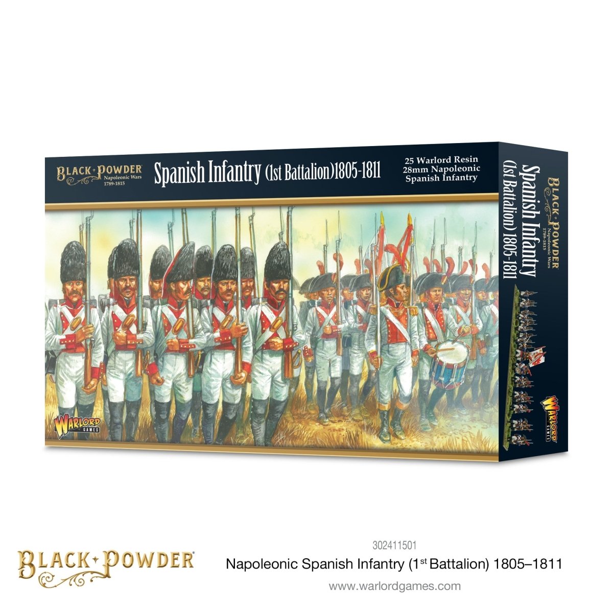 Napoleonic Spanish Infantry (1st Battalion) 1805 - 1811 - Fog of Wargames - 5.06E+12