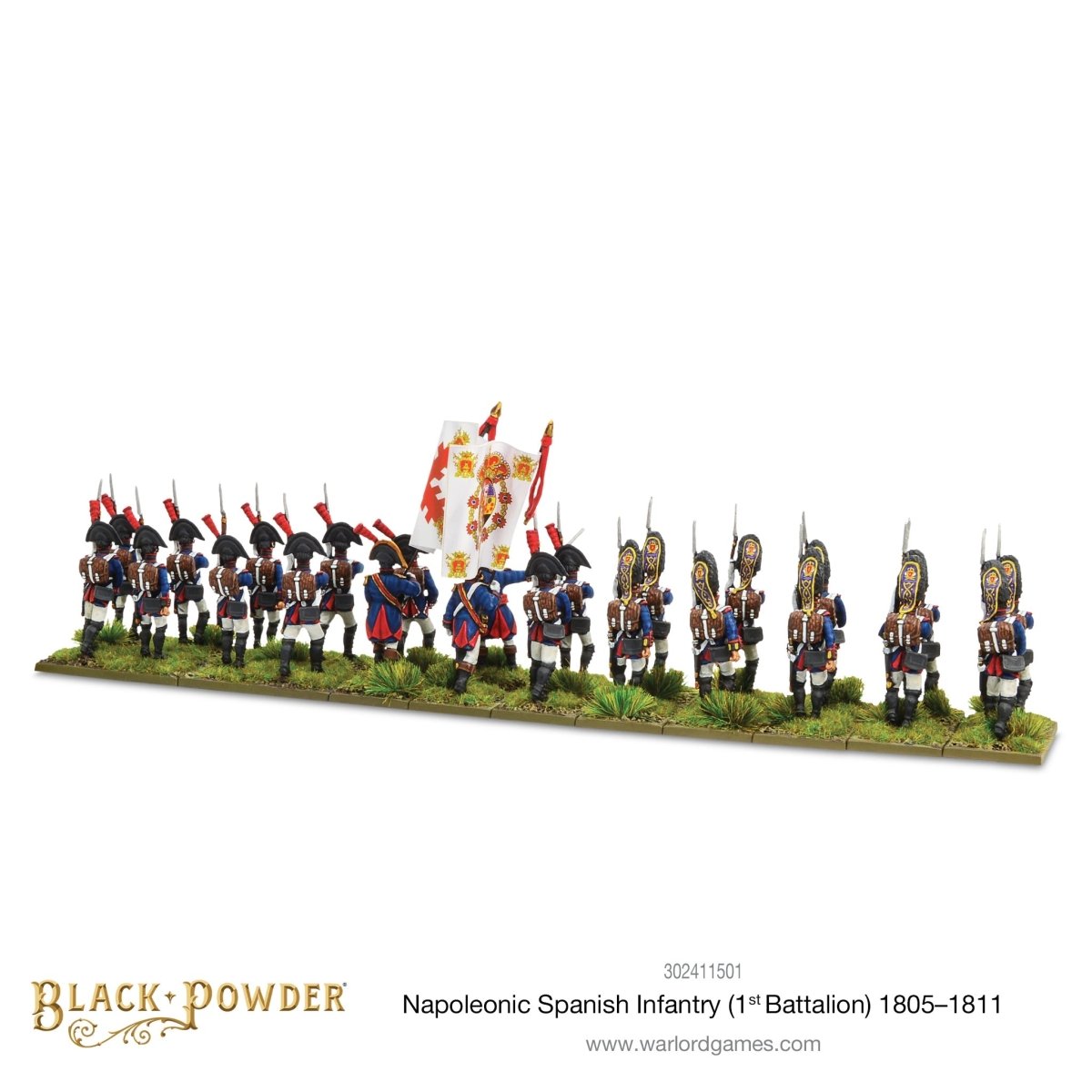 Napoleonic Spanish Infantry (1st Battalion) 1805 - 1811 - Fog of Wargames - 5.06E+12