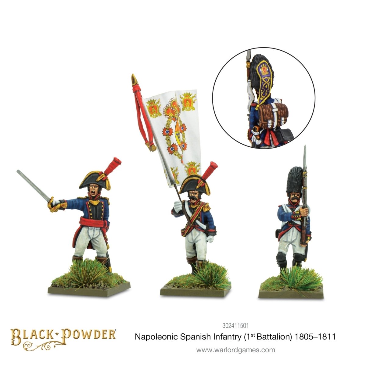 Napoleonic Spanish Infantry (1st Battalion) 1805 - 1811 - Fog of Wargames - 5.06E+12