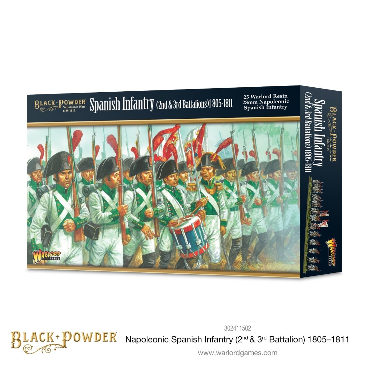 Napoleonic Spanish Infantry (2nd & 3rd Battalions) 1805 - 1811 - Fog of Wargames - 5.06E+12