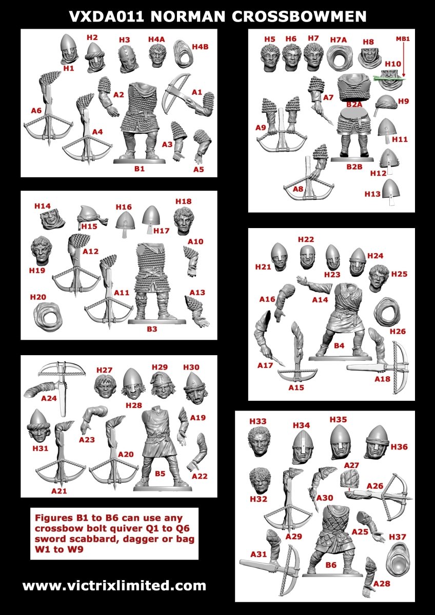 Norman Crossbowmen - Fog of Wargames -