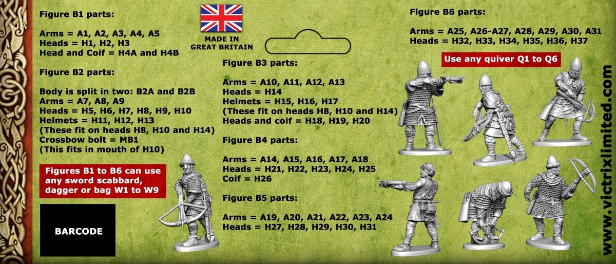 Norman Crossbowmen - Fog of Wargames -