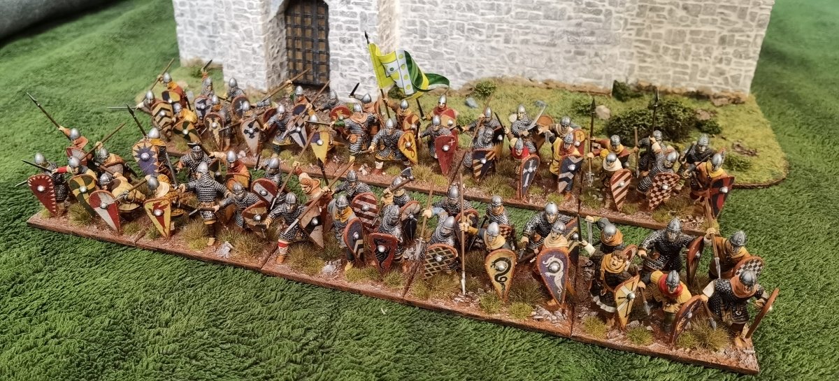 Norman Infantry Skirmish Pack - Fog of Wargames -