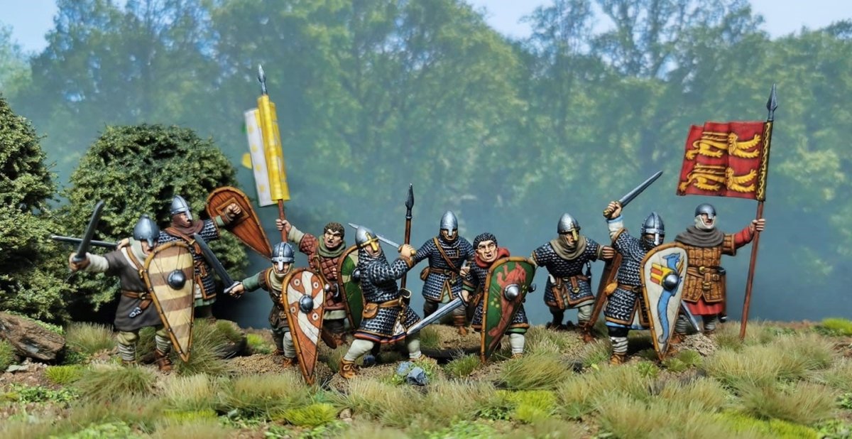 Norman Infantry Skirmish Pack - Fog of Wargames -