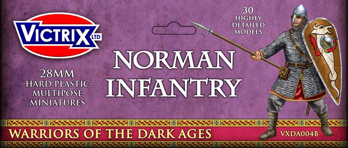 Norman Infantry Skirmish Pack - Fog of Wargames -