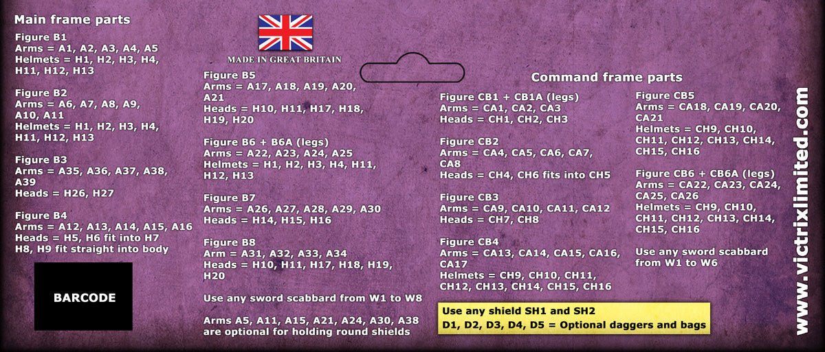 Norman Infantry Skirmish Pack - Fog of Wargames -