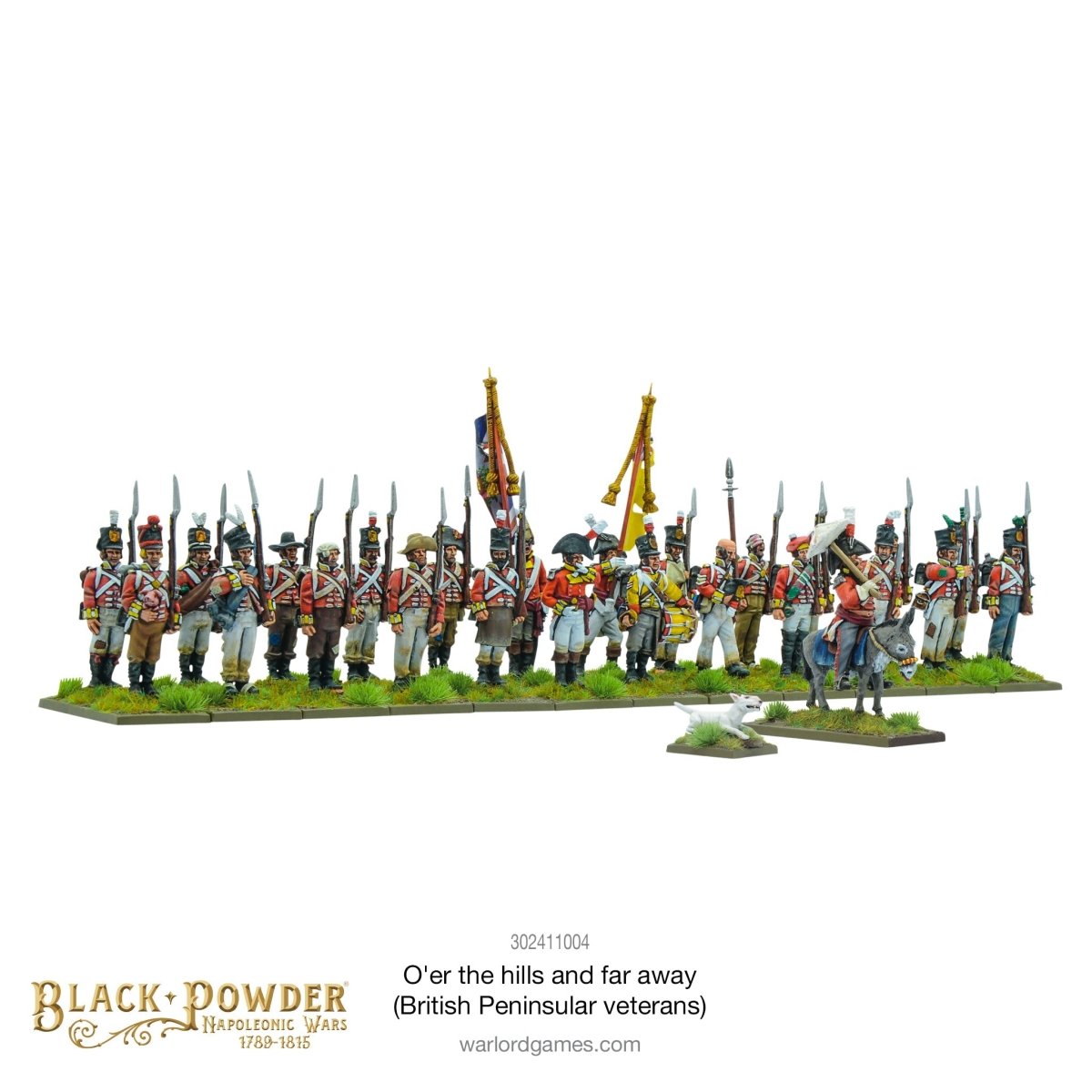 O'er the hills and far away (British Peninsular veterans) - Fog of Wargames - 5060917992015
