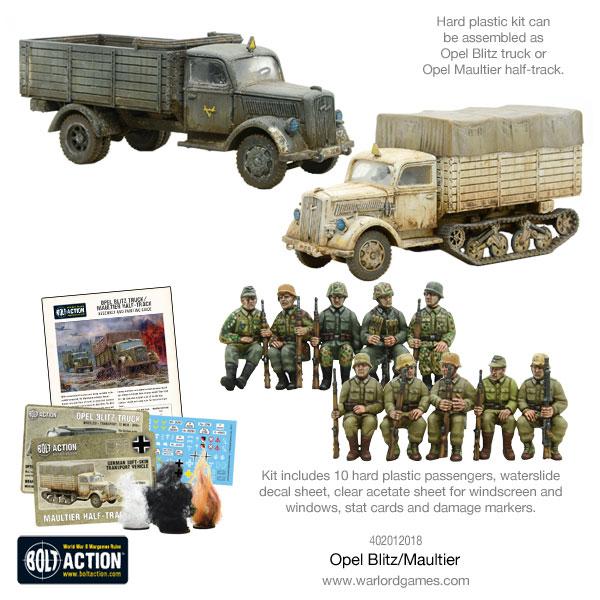 Opel Blitz/Maultier - Fog of Wargames -