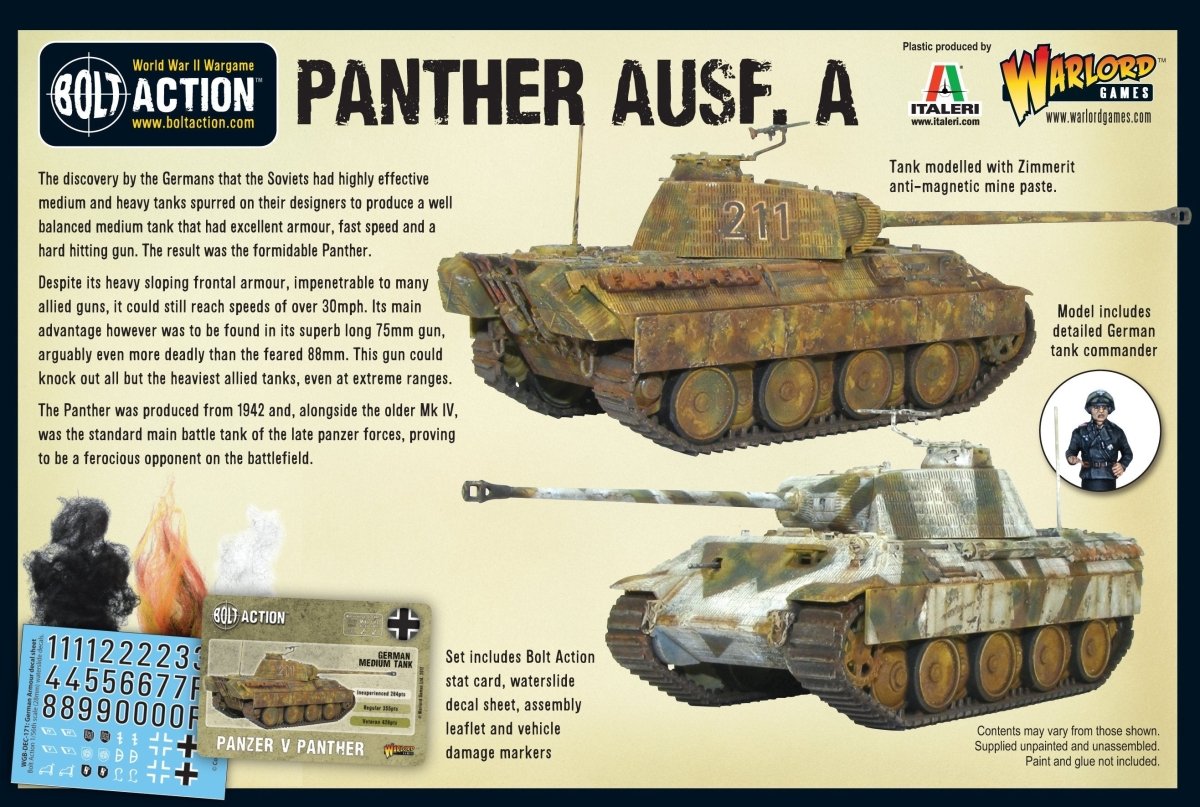 Panther Ausf A - Fog of Wargames -