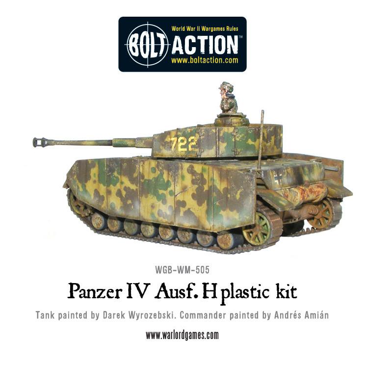 Panzer IV Ausf. F1/G/H Medium Tank (Plastic) - Fog of Wargames - 5060200849798