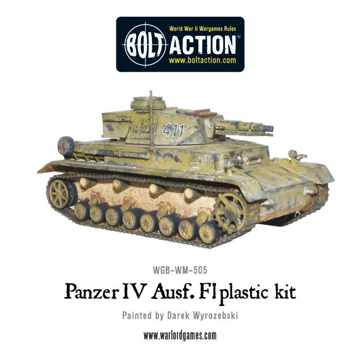Panzer IV Ausf. F1/G/H Medium Tank (Plastic) - Fog of Wargames - 5060200849798
