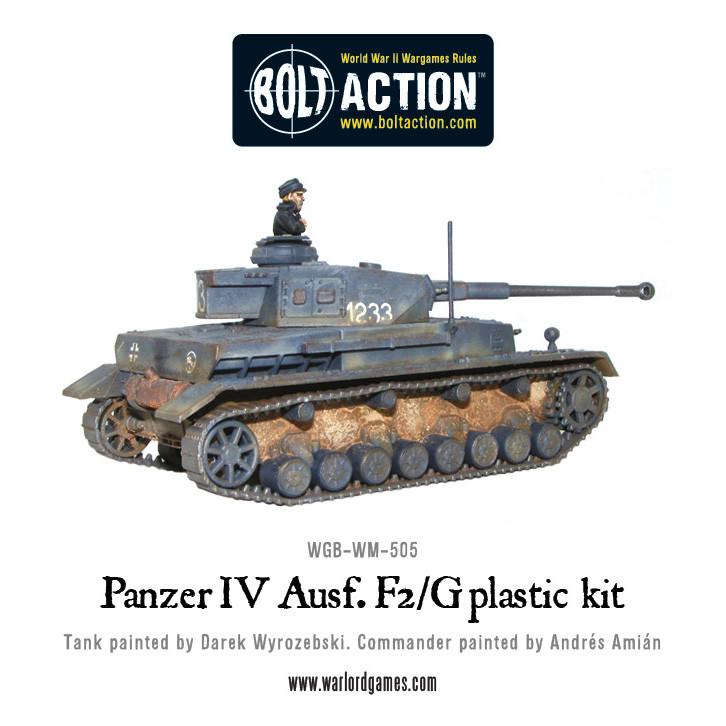 Panzer IV Ausf. F1/G/H Medium Tank (Plastic) - Fog of Wargames - 5060200849798