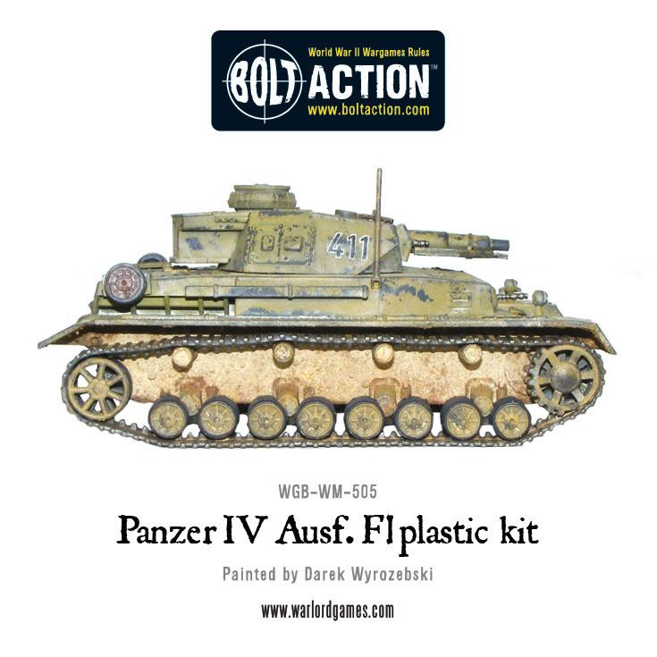 Panzer IV Ausf. F1/G/H Medium Tank (Plastic) - Fog of Wargames - 5060200849798