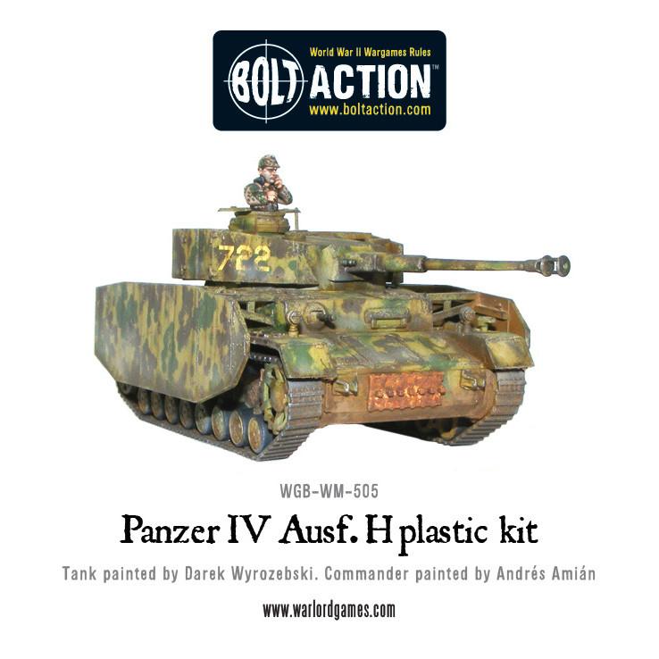 Panzer IV Ausf. F1/G/H Medium Tank (Plastic) - Fog of Wargames - 5060200849798