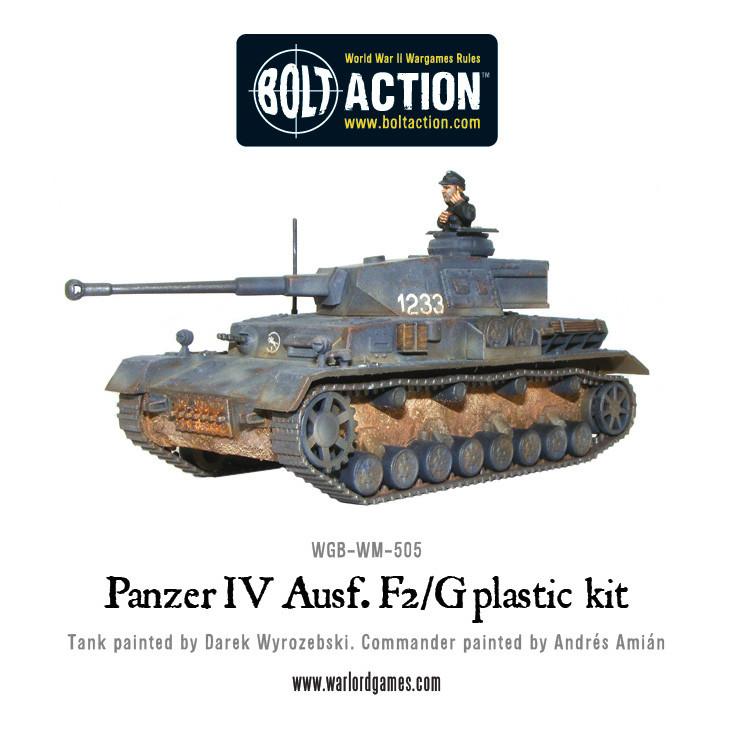 Panzer IV Ausf. F1/G/H Medium Tank (Plastic) - Fog of Wargames - 5060200849798