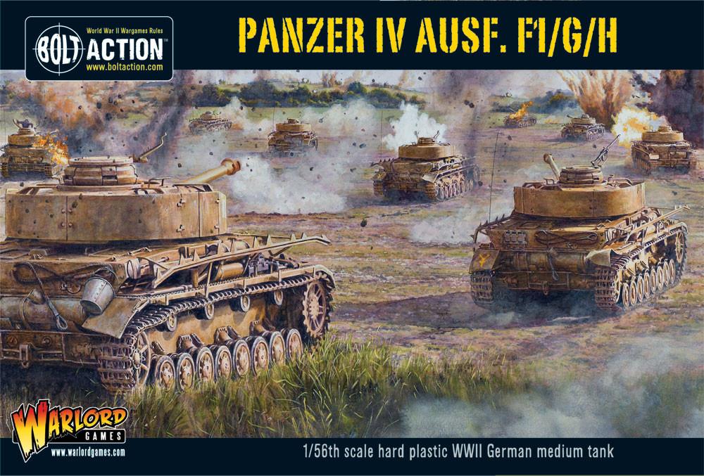 Panzer IV Ausf. F1/G/H Medium Tank (Plastic) - Fog of Wargames - 5060200849798