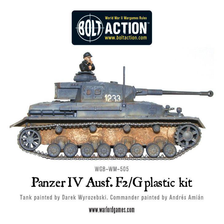 Panzer IV Ausf. F1/G/H Medium Tank (Plastic) - Fog of Wargames - 5060200849798