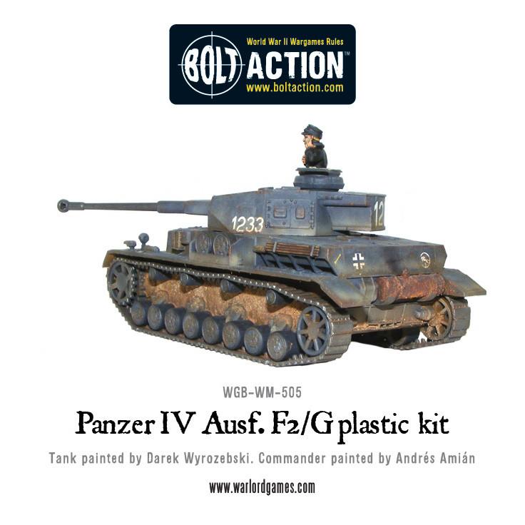 Panzer IV Ausf. F1/G/H Medium Tank (Plastic) - Fog of Wargames - 5060200849798