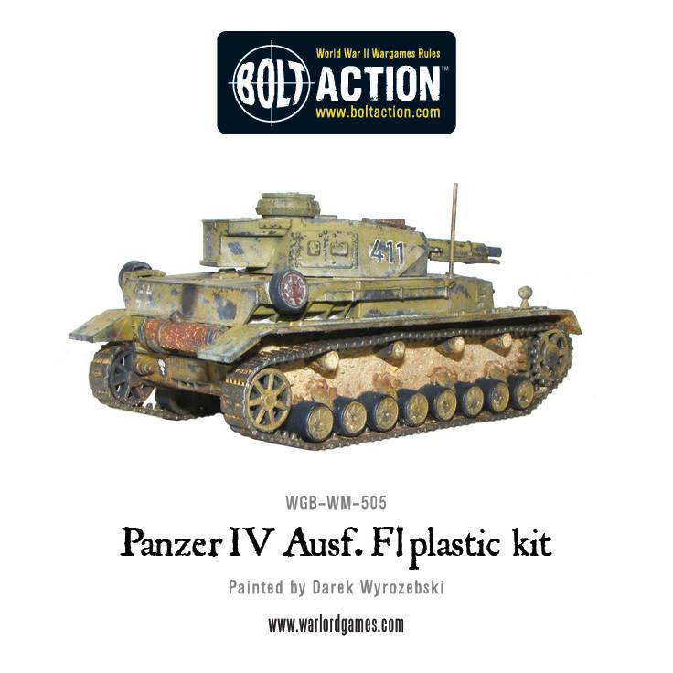 Panzer IV Ausf. F1/G/H Medium Tank (Plastic) - Fog of Wargames - 5060200849798