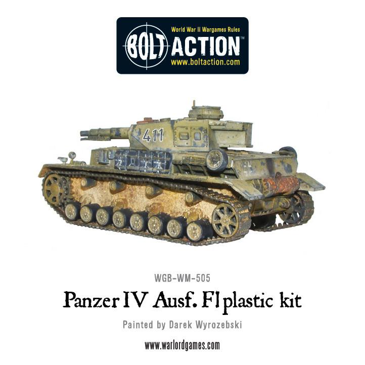 Panzer IV Ausf. F1/G/H Medium Tank (Plastic) - Fog of Wargames - 5060200849798