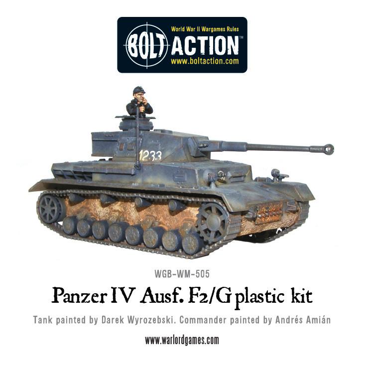 Panzer IV Ausf. F1/G/H Medium Tank (Plastic) - Fog of Wargames - 5060200849798