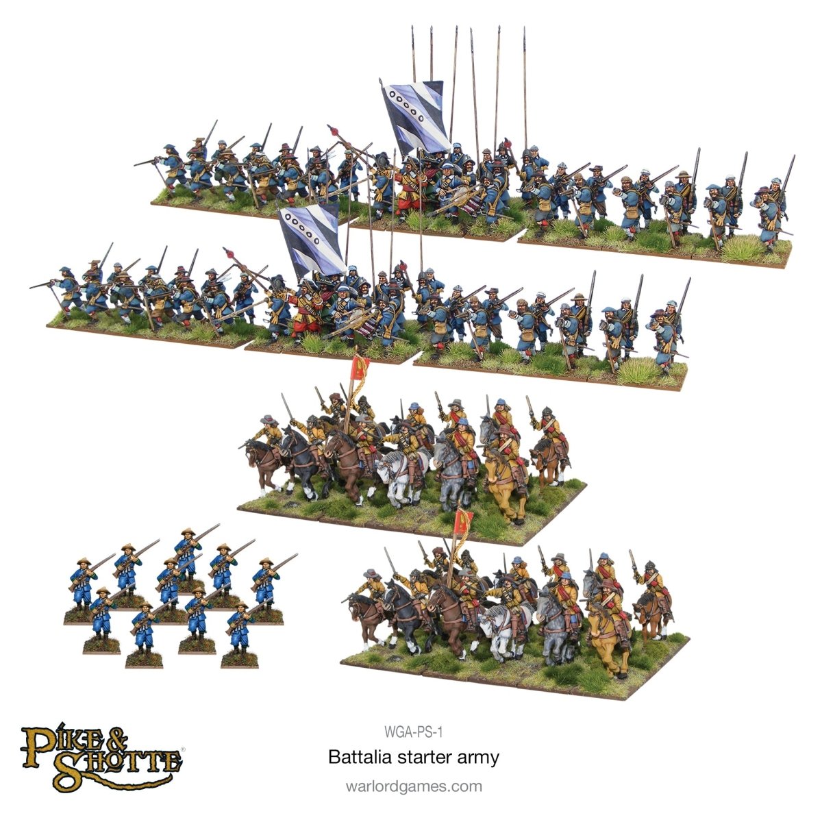 Pike & Shotte Battalia Starter Army - Fog of Wargames -