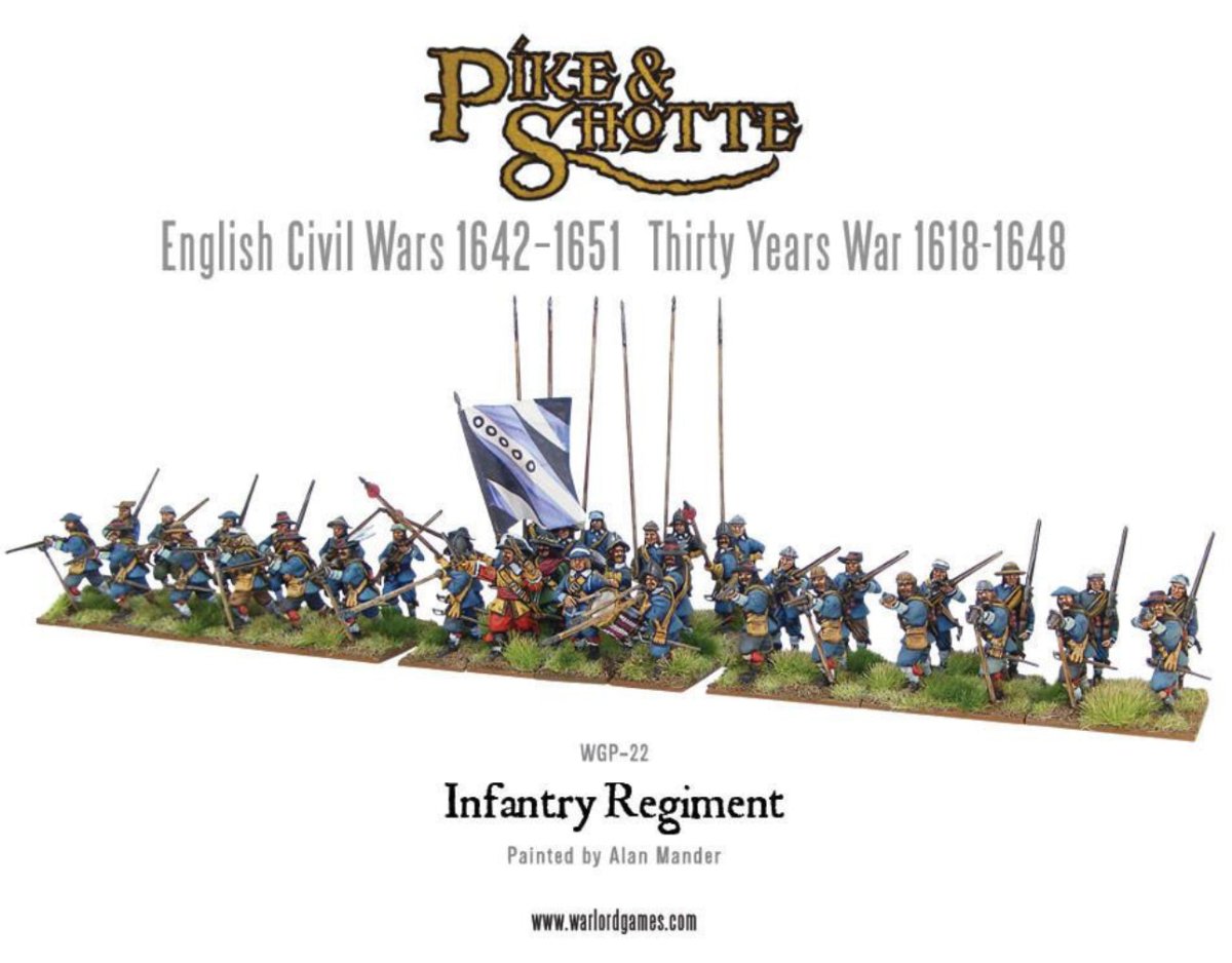 Pike & Shotte Infantry Regiment - Fog of Wargames -