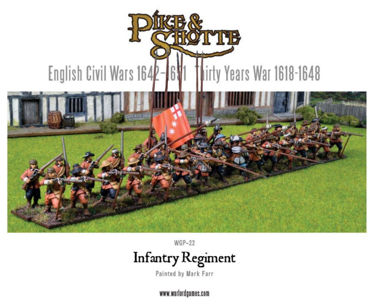 Pike & Shotte Infantry Regiment - Fog of Wargames -