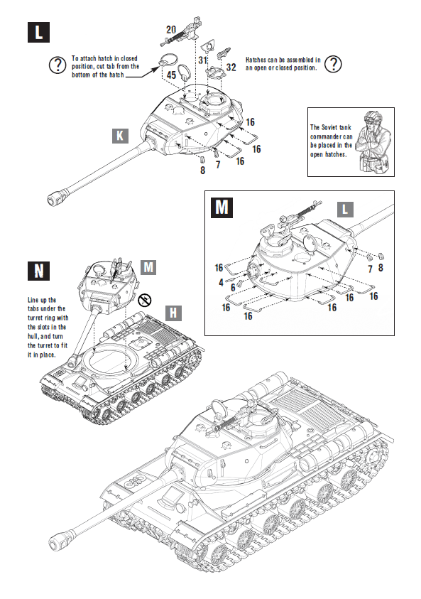Plastic IS - 2 Heavy Tank - Fog of Wargames -