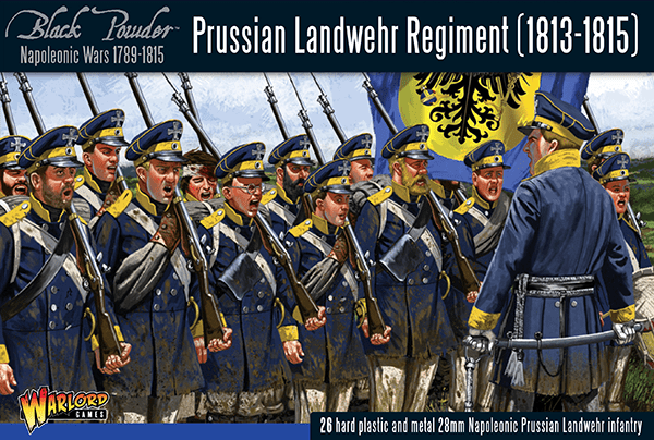 Prussian Landwehr regiment 1813 - 1815 - Fog of Wargames - 5060393707929